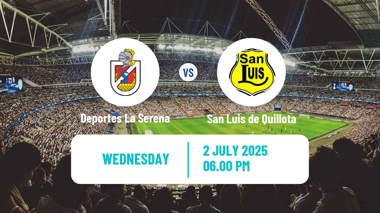 Soccer Chilean Cup Deportes La Serena - San Luis de Quillota