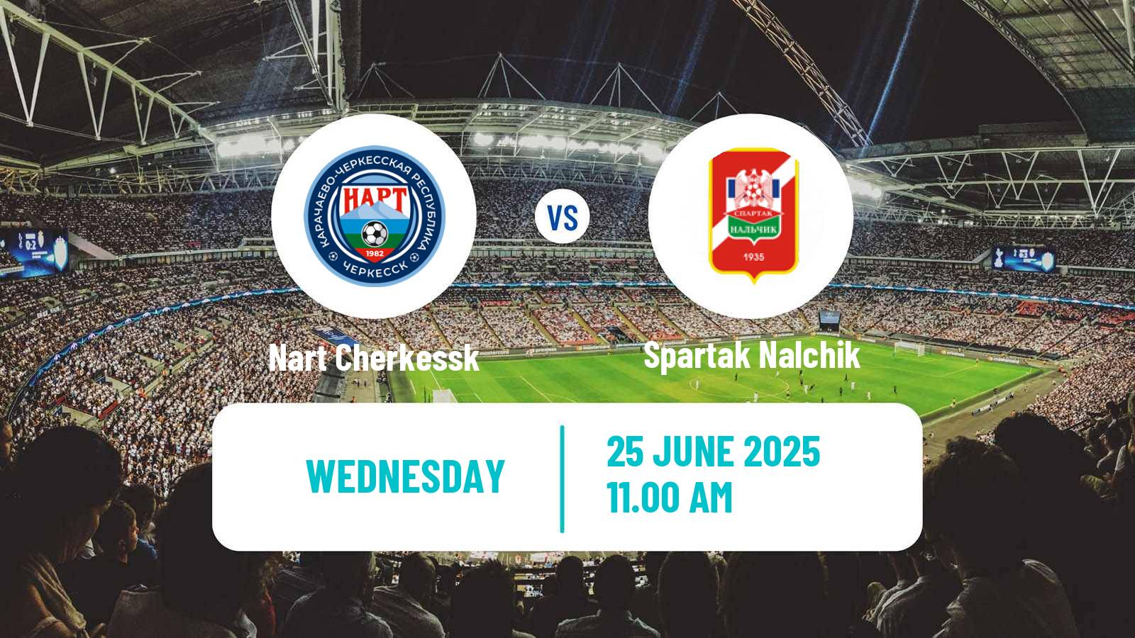 Soccer FNL 2 Division B Group 1 Nart Cherkessk - Spartak Nalchik
