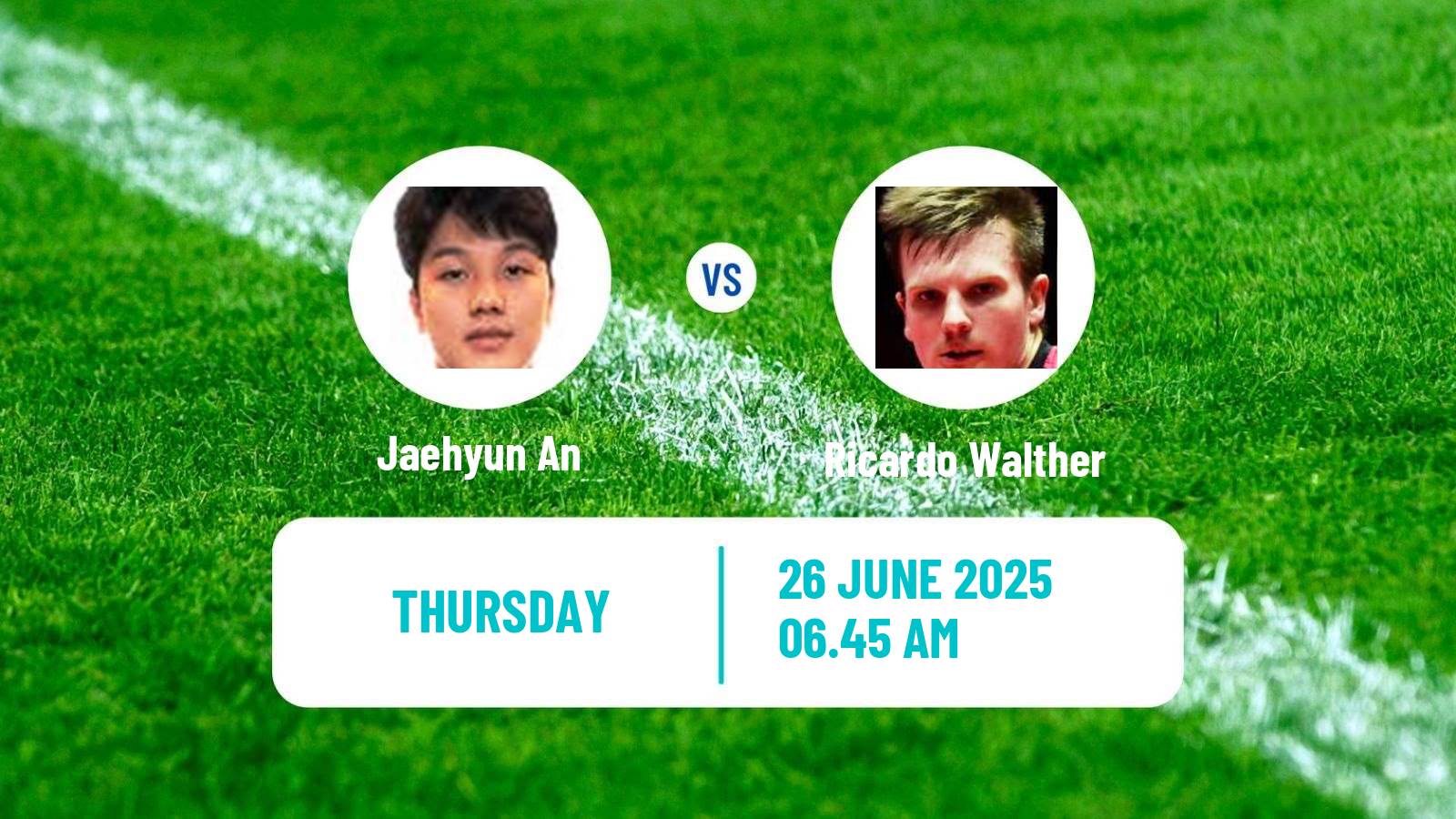 Table tennis Wtt Contender Zagreb Men Jaehyun An - Ricardo Walther