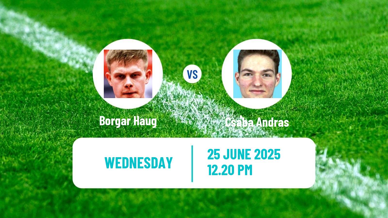 Table tennis Wtt Contender Zagreb Men Borgar Haug - Csaba Andras