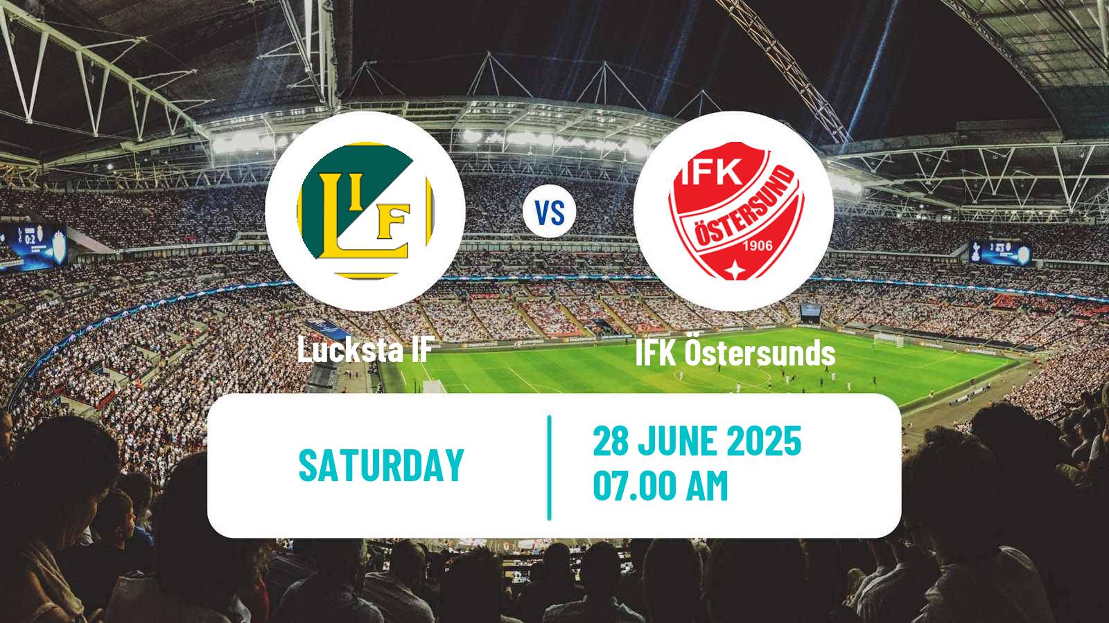 Soccer Swedish Division 2 - Norrland Lucksta - IFK Östersunds