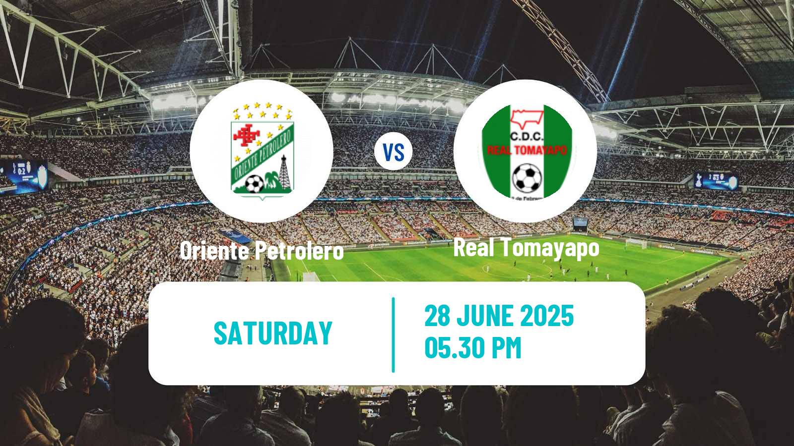 Soccer Bolivian Division Profesional Oriente Petrolero - Real Tomayapo