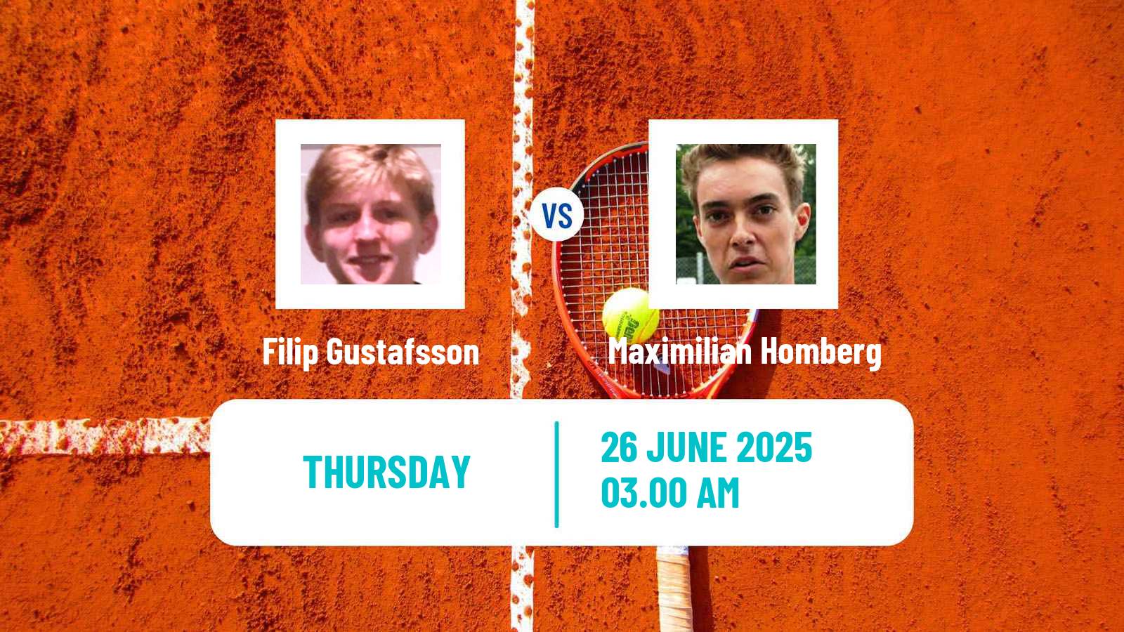 Tennis ITF M15 Kursumlijska Banja 8 Men Filip Gustafsson - Maximilian Homberg