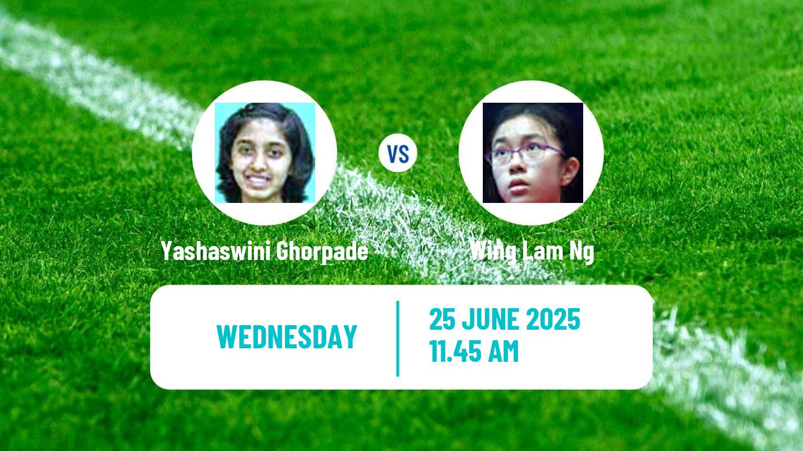 Table tennis Wtt Contender Zagreb Women Yashaswini Ghorpade - Wing Lam Ng