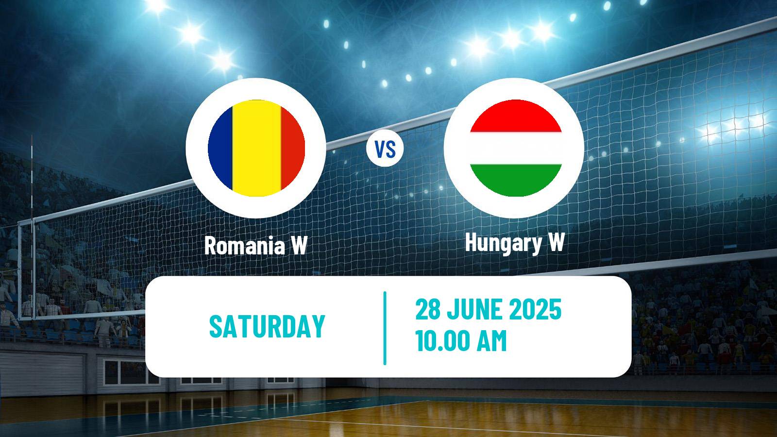 Volleyball Golden European League Volleyball Women Romania W - Hungary W