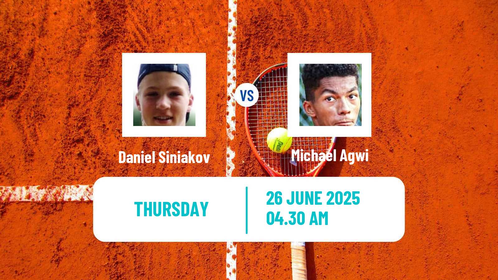 Tennis ITF M15 Kamen Men Daniel Siniakov - Michael Agwi