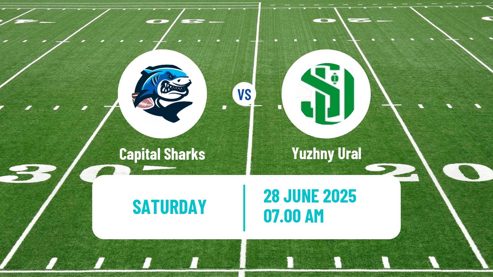 American football Russian Superleague American Football Capital Sharks - Yuzhny Ural