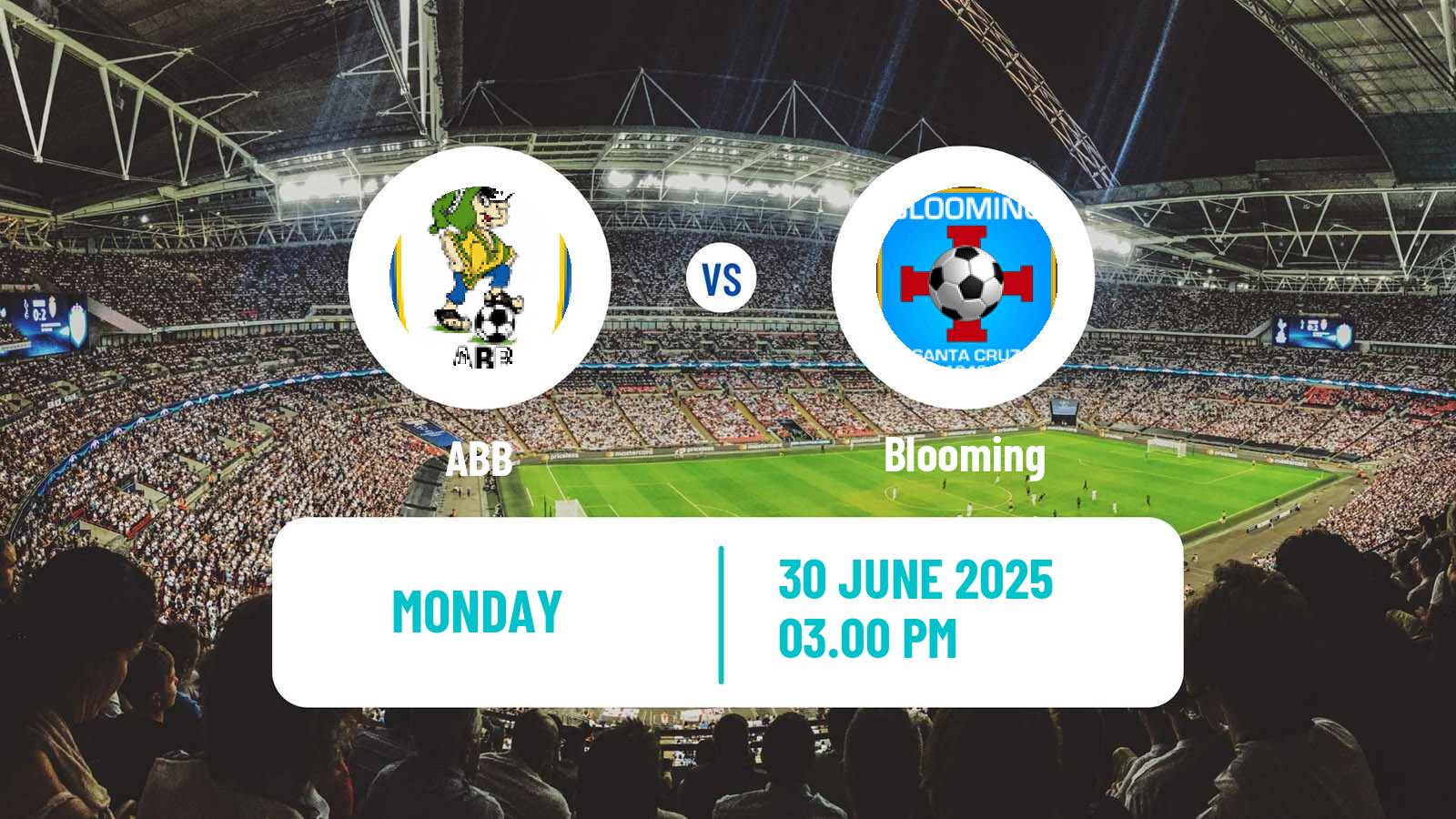 Soccer Bolivian Division Profesional ABB - Blooming