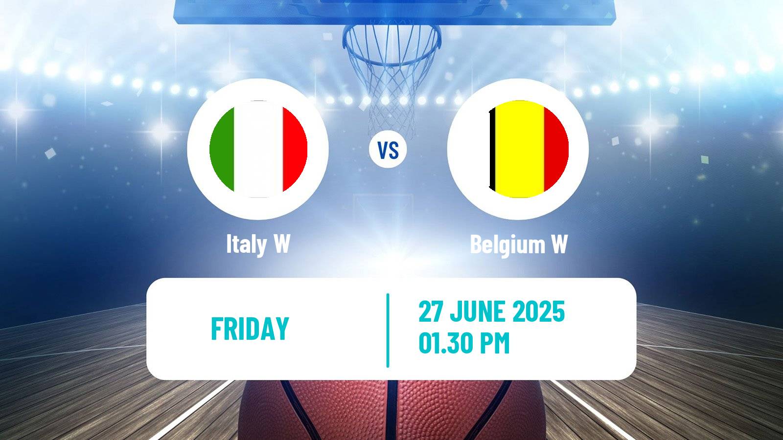 Basketball EuroBasket Women Italy W - Belgium W