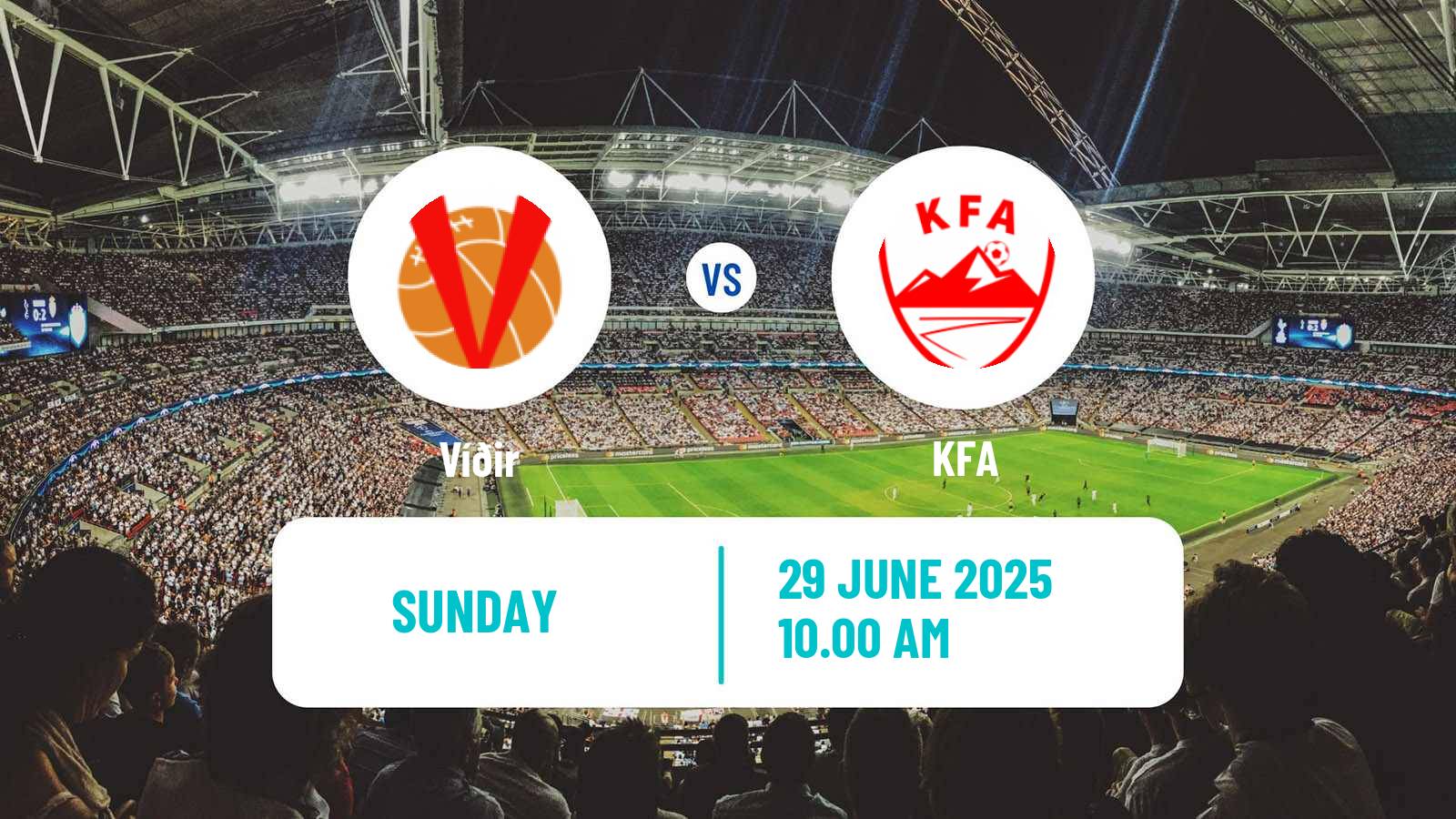Soccer Icelandic Division 2 Víðir - KFA