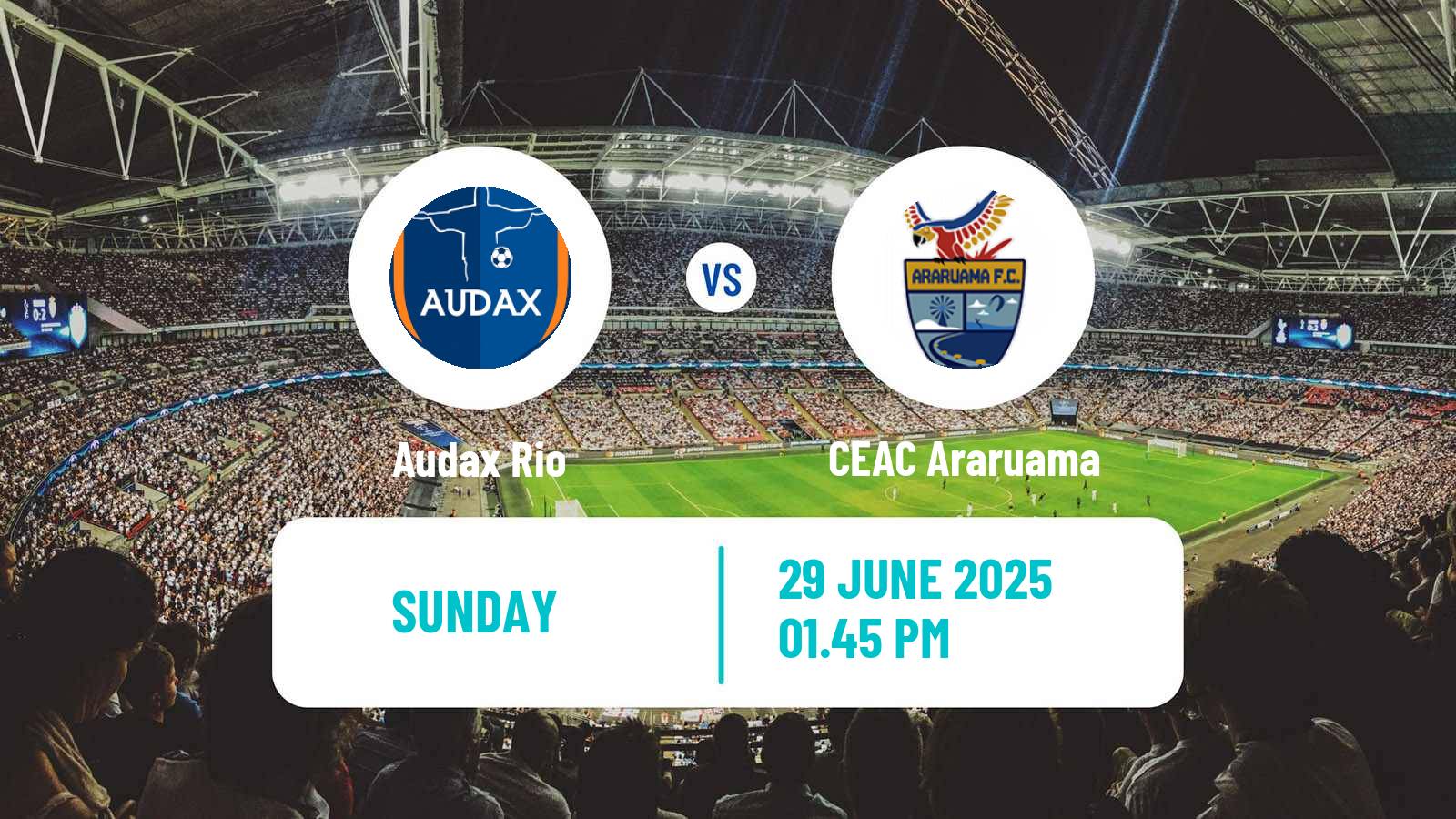Soccer Brazilian Campeonato Carioca 2 Audax Rio - CEAC Araruama
