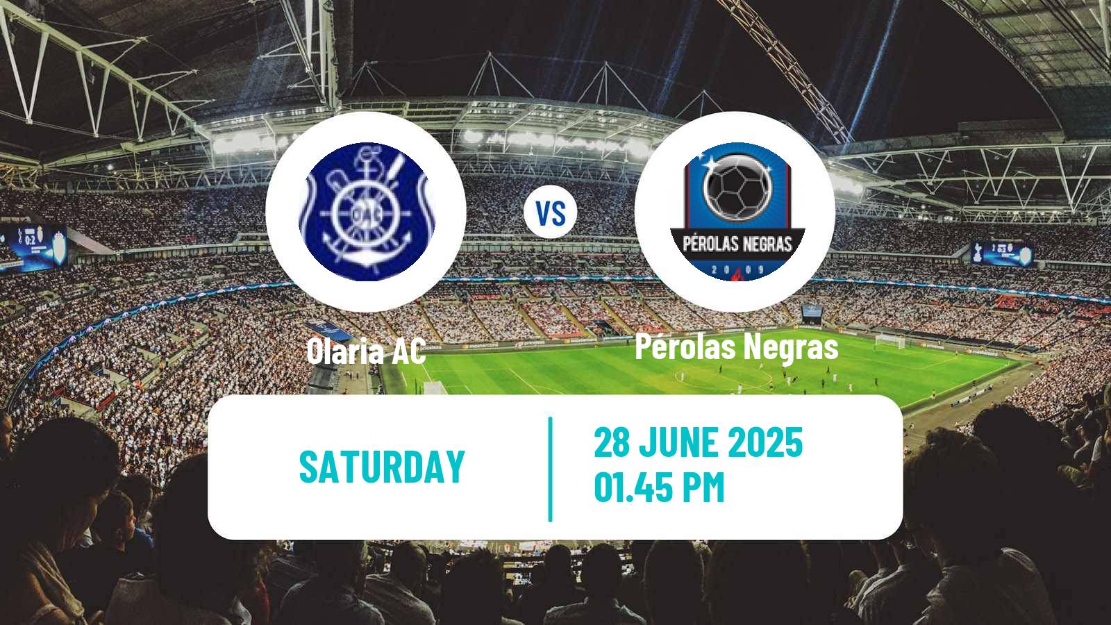 Soccer Brazilian Campeonato Carioca 2 Olaria - Pérolas Negras