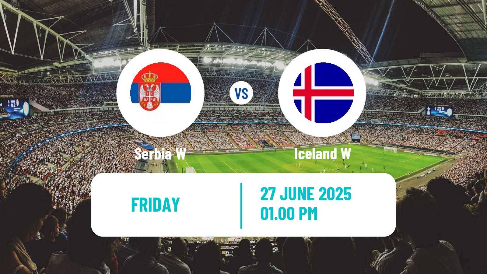 Soccer Friendly International Women Serbia W - Iceland W