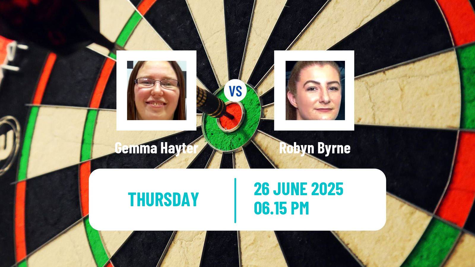 Darts Modus Super Series Gemma Hayter - Robyn Byrne