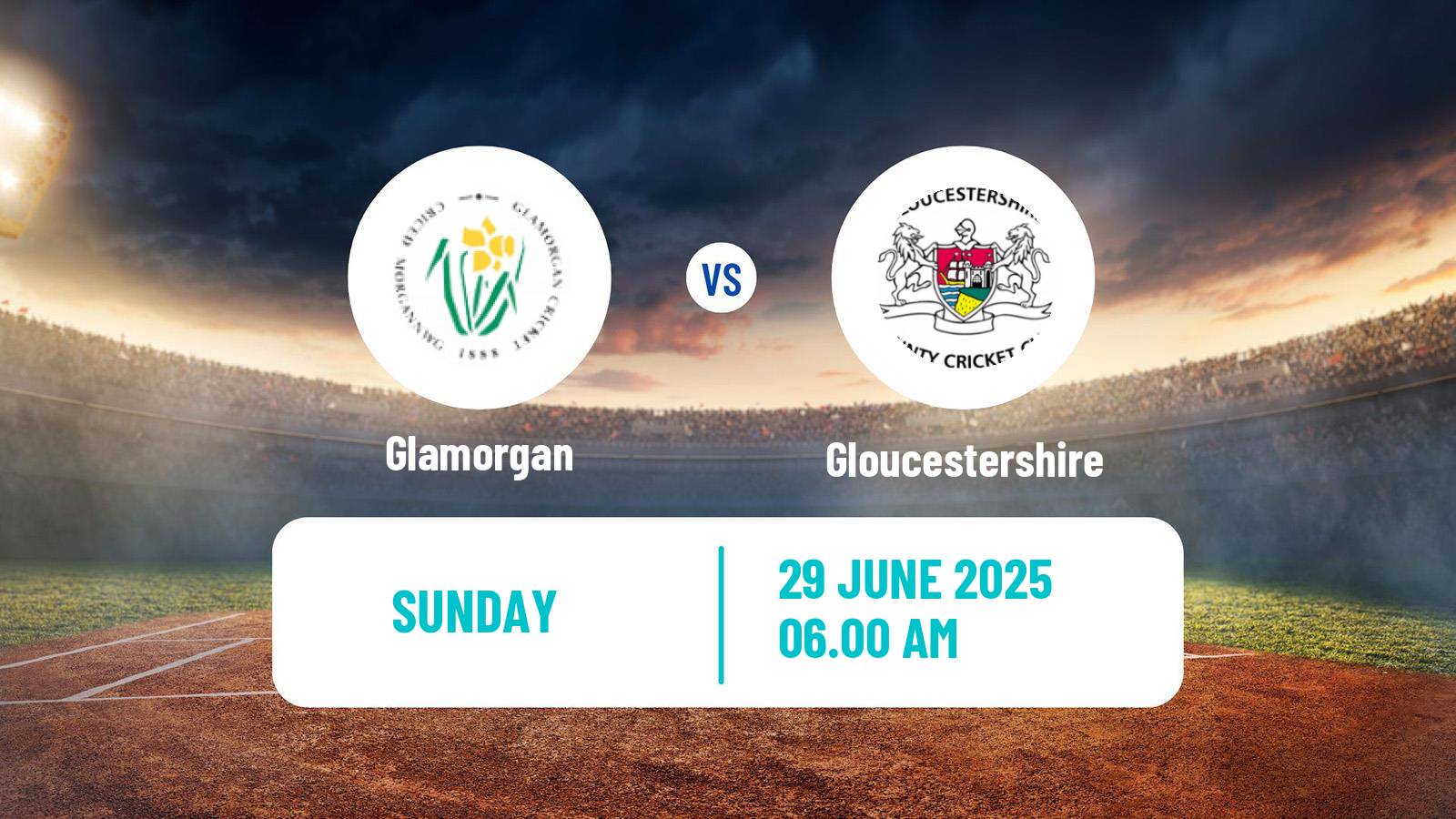 Cricket County Championship Two Cricket Glamorgan - Gloucestershire