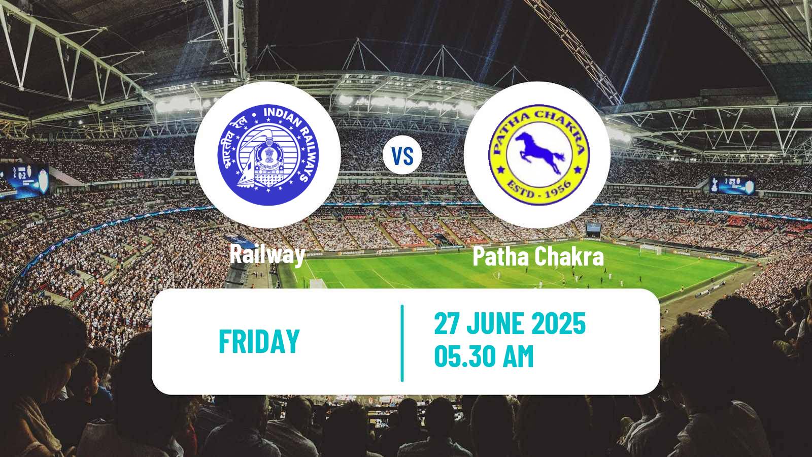 Soccer Calcutta Premier Division Railway - Patha Chakra