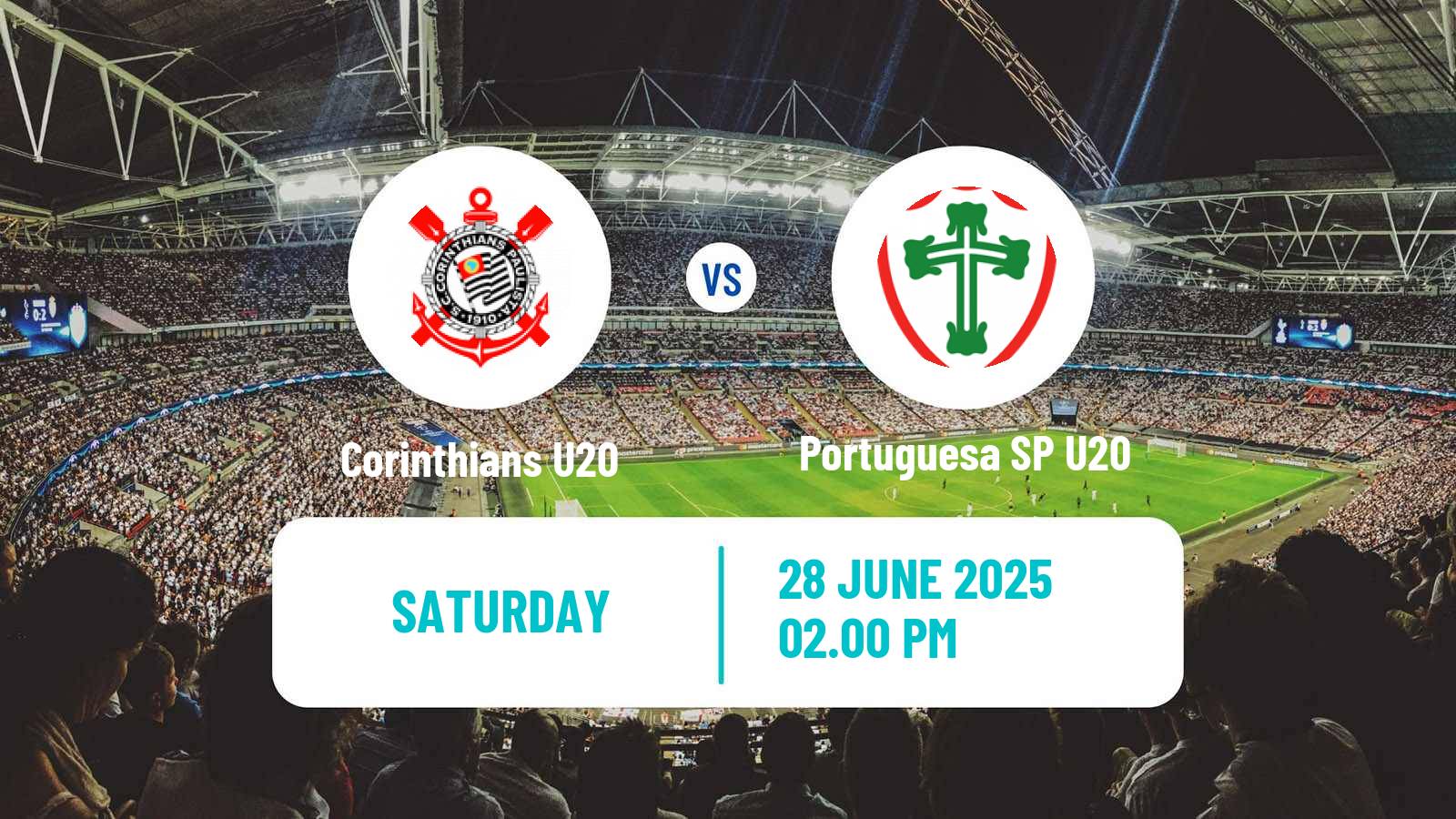 Soccer Brazilian Paulista U20 Corinthians U20 - Portuguesa SP U20