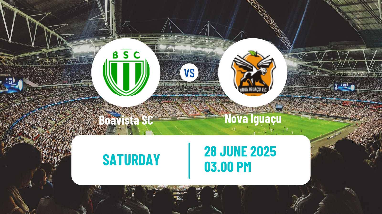 Soccer Brazilian Serie D Boavista - Nova Iguaçu