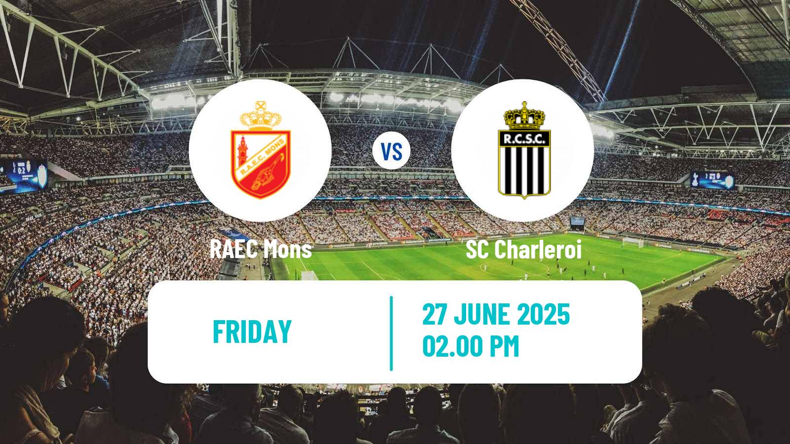 Soccer Club Friendly Mons - Charleroi