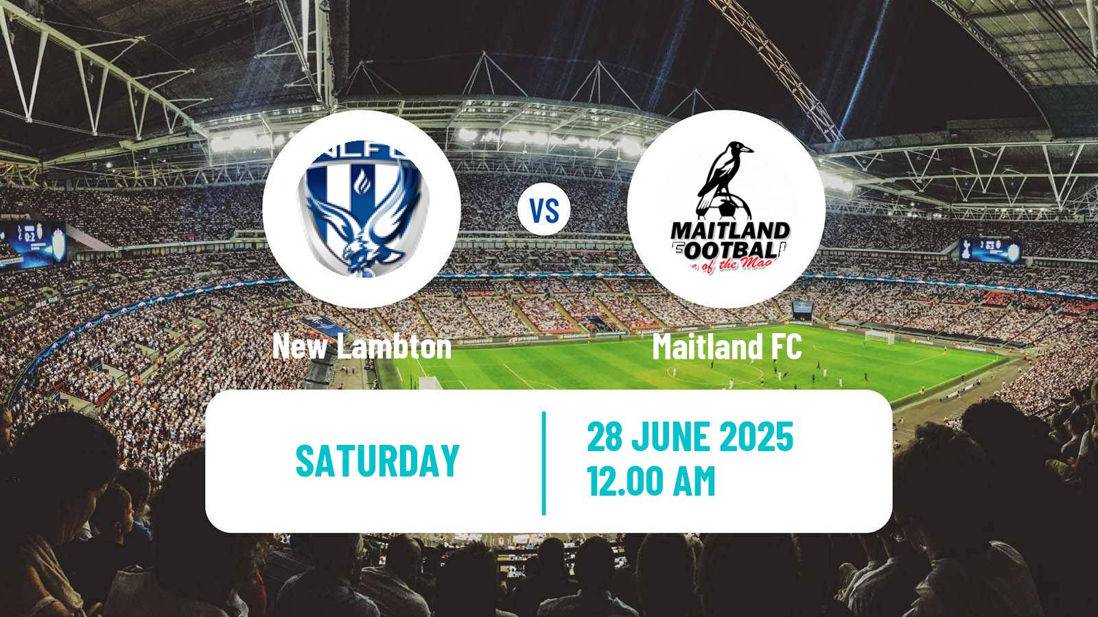 Soccer Australian NPL Northern NSW New Lambton - Maitland