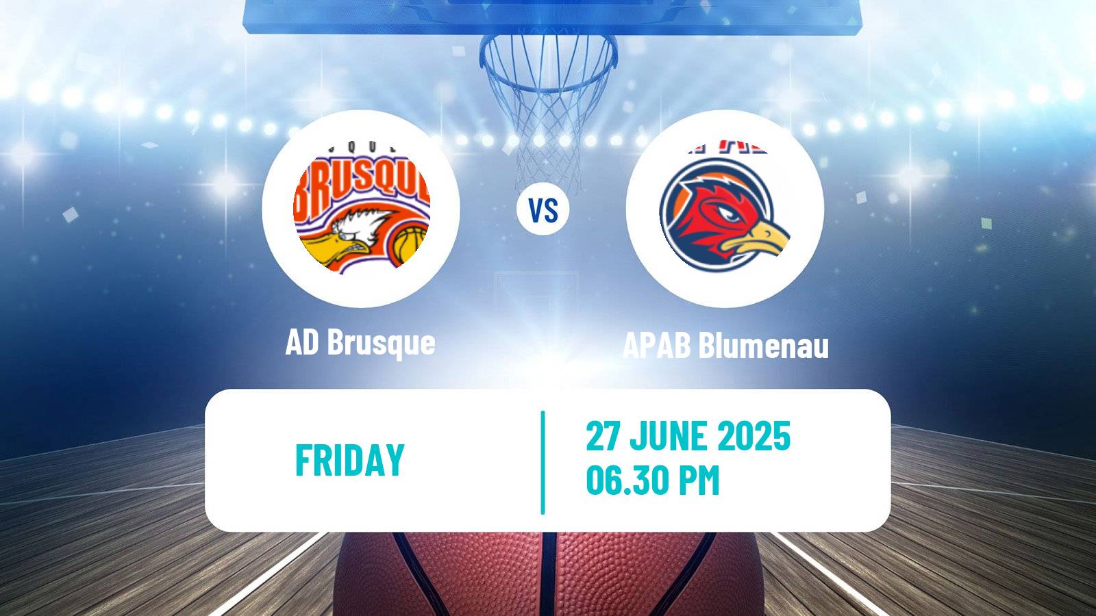 Basketball Brazilian CBB Basketball Brusque - APAB Blumenau