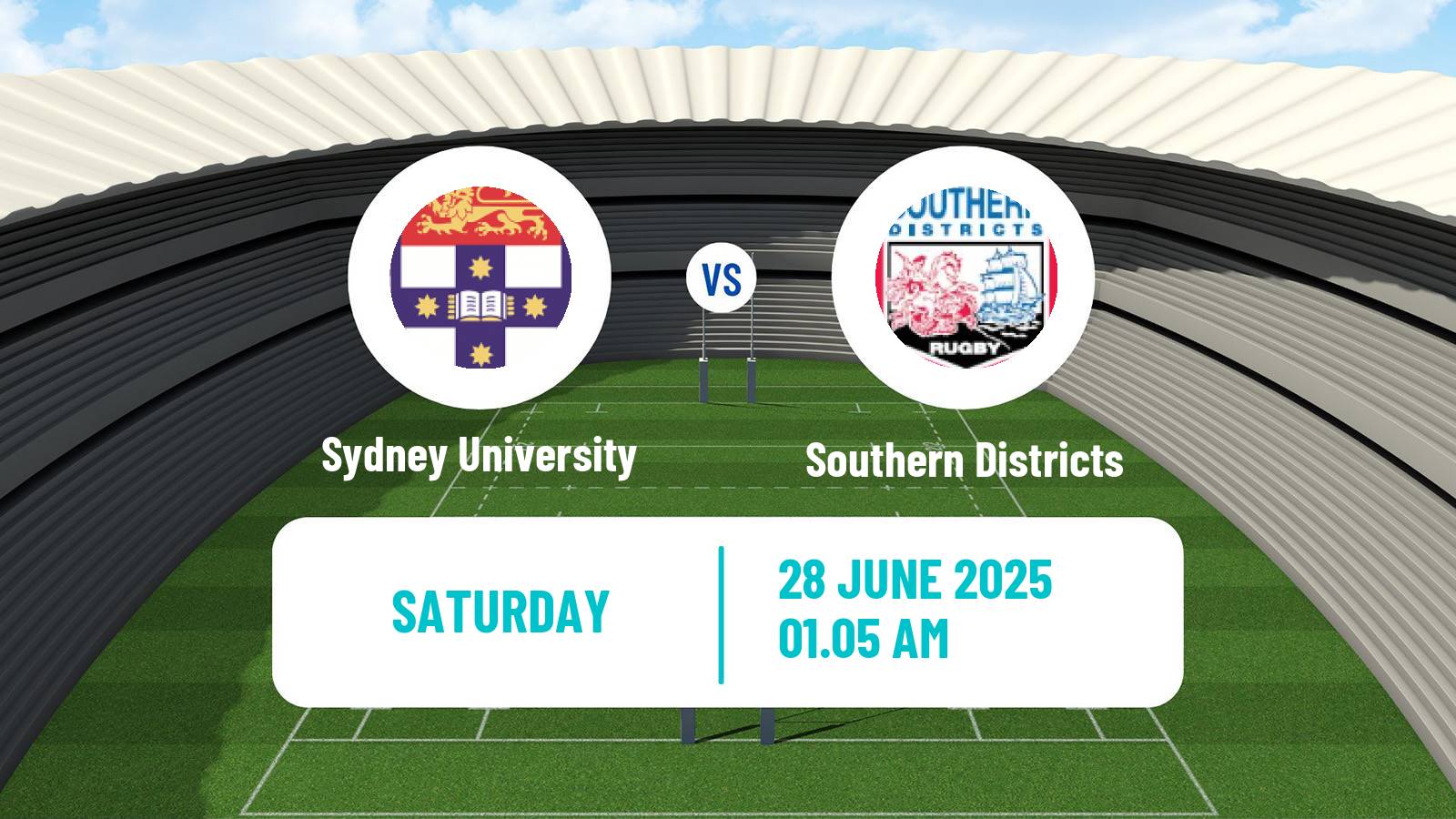 Rugby union Australian Shute Shield Sydney University - Southern Districts