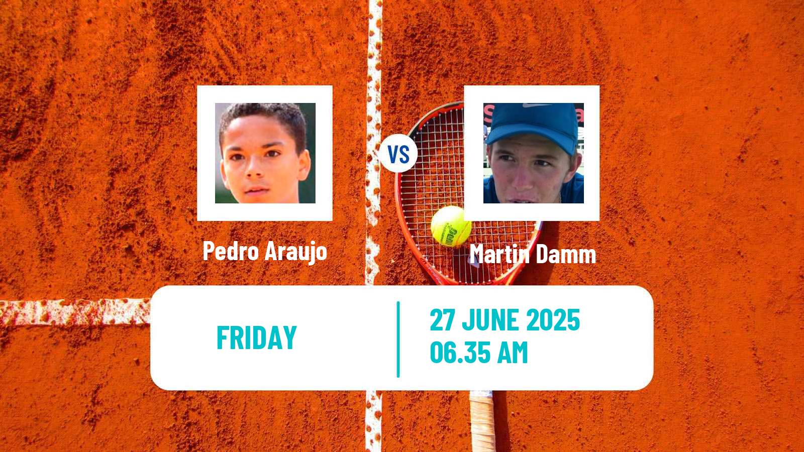 Tennis ITF M25 Elvas Men Pedro Araujo - Martin Damm