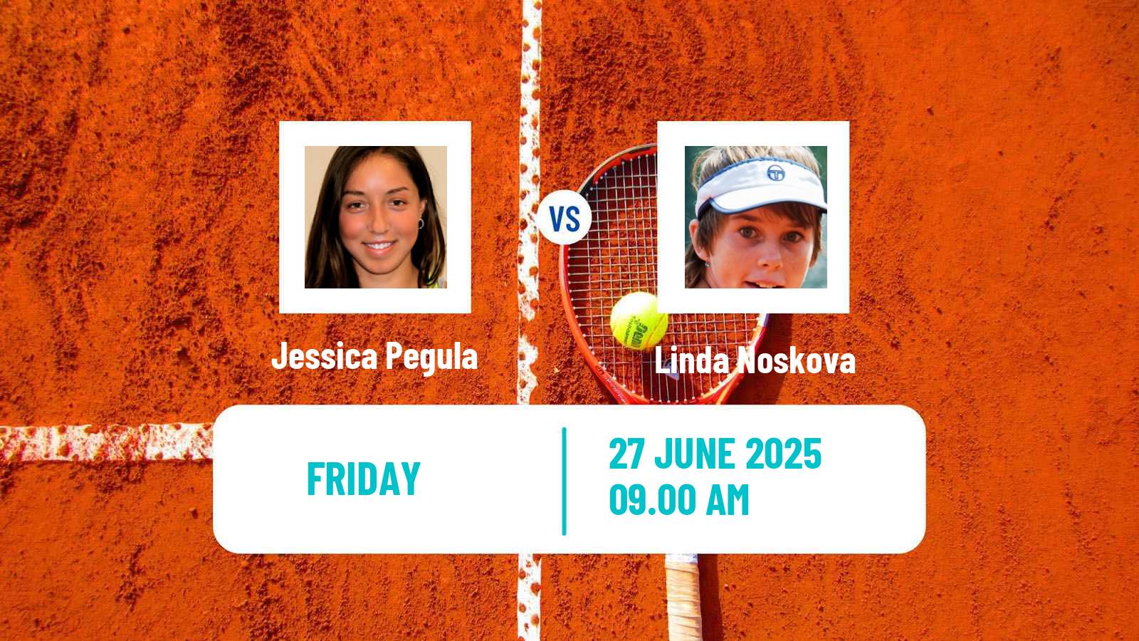 Tennis WTA Bad Homburg Jessica Pegula - Linda Noskova