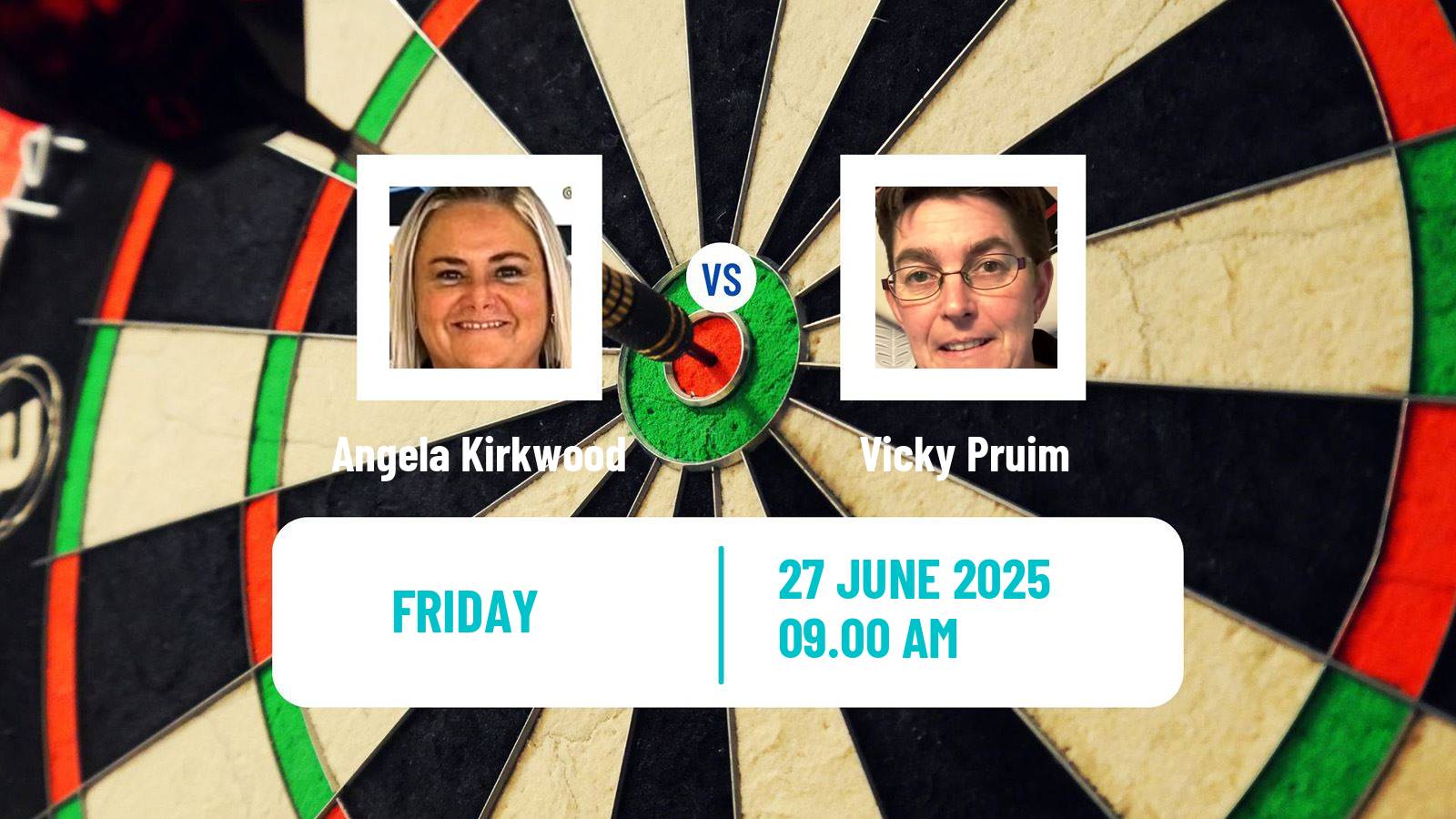 Darts Modus Super Series Angela Kirkwood - Vicky Pruim