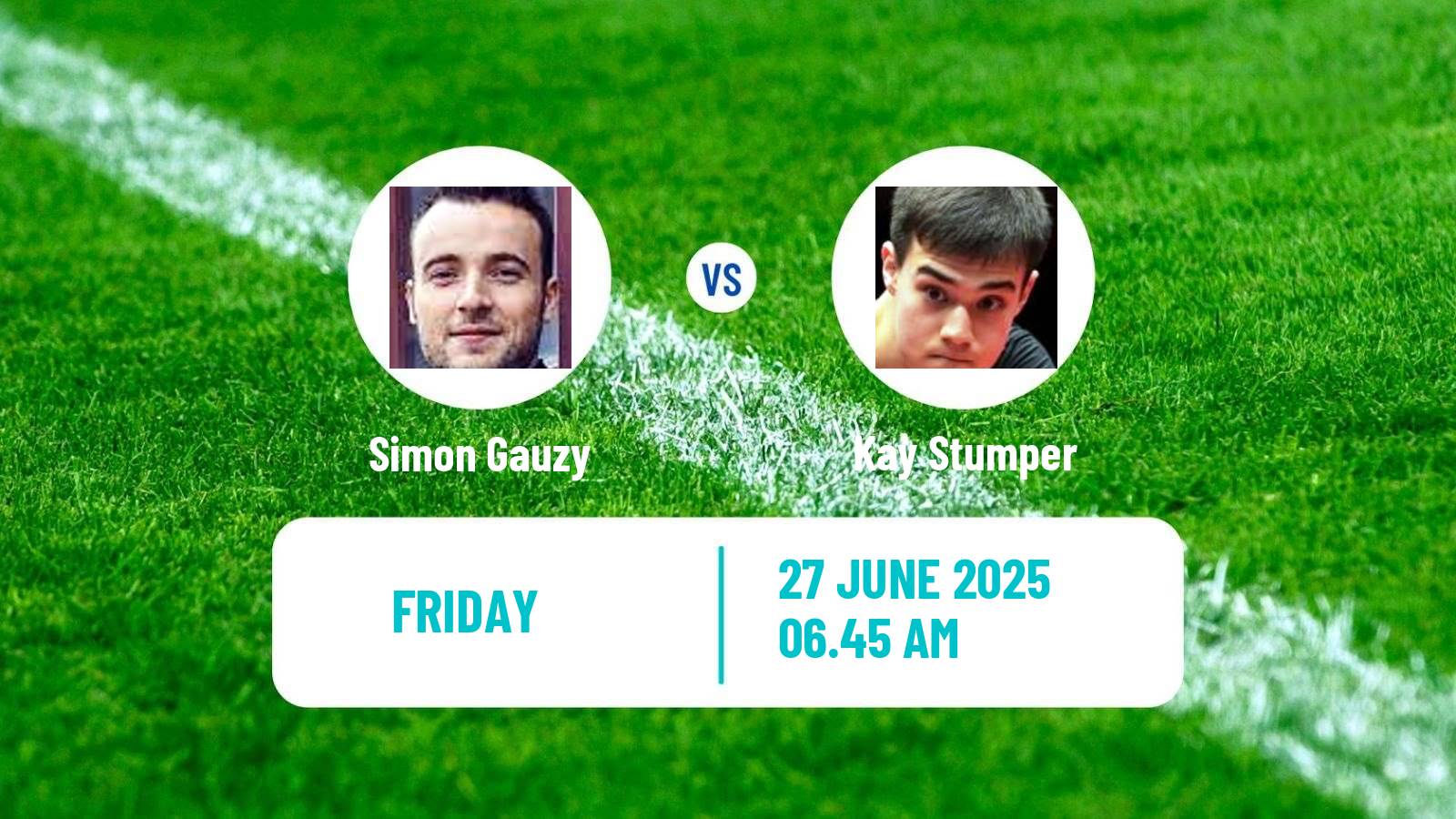 Table tennis Wtt Contender Zagreb Men Simon Gauzy - Kay Stumper