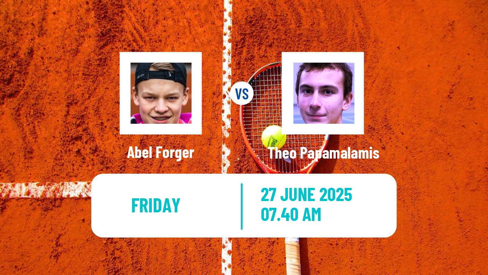Tennis ITF M15 Alkmaar Men Abel Forger - Theo Papamalamis