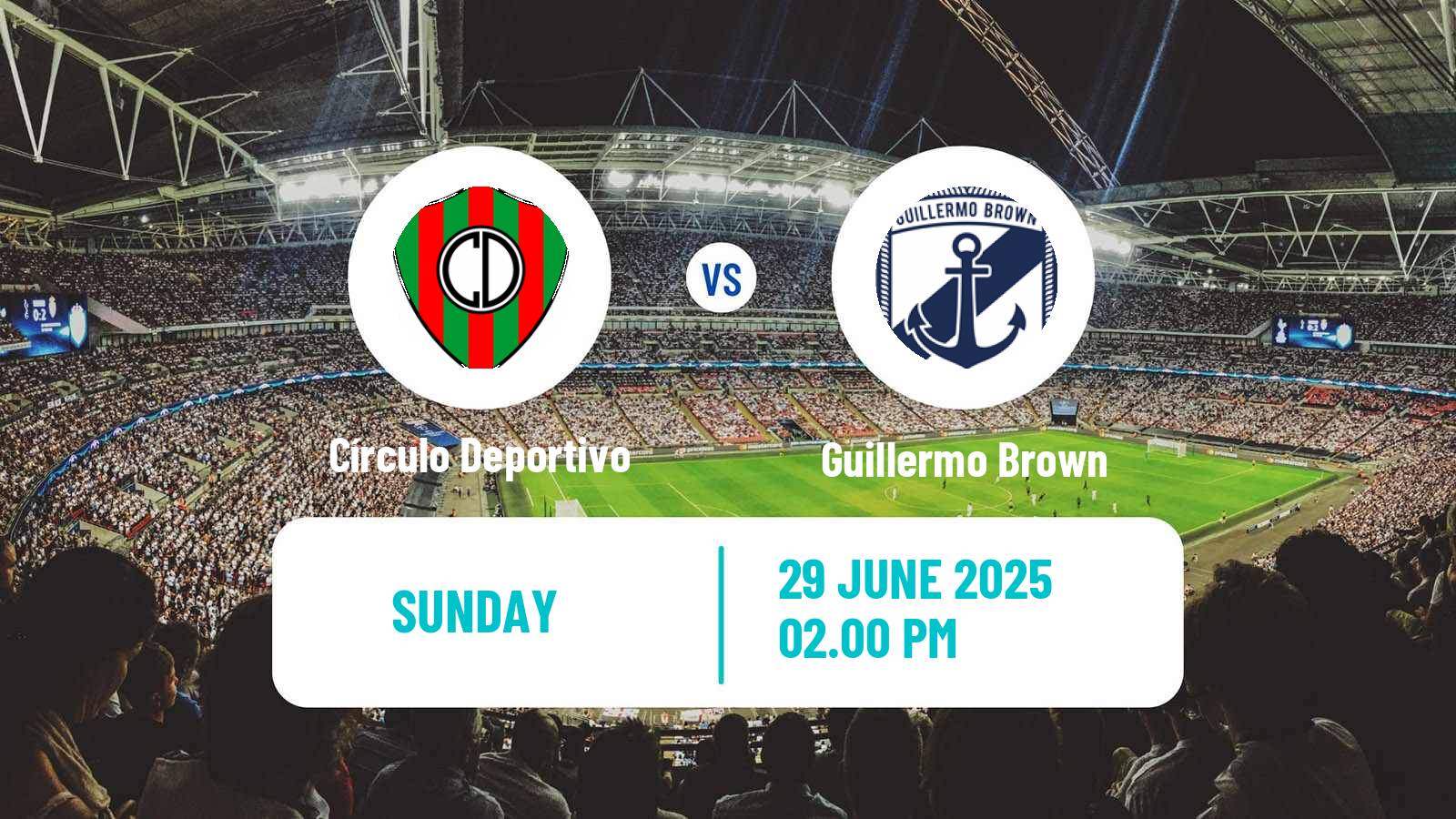 Soccer Argentinian Torneo Federal Círculo Deportivo - Guillermo Brown