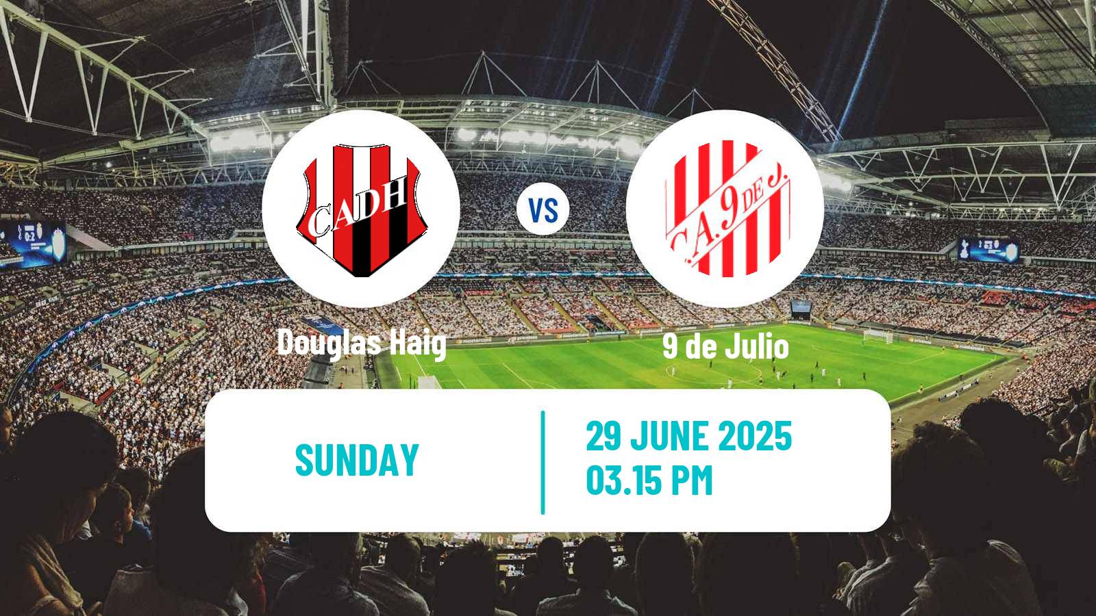 Soccer Argentinian Torneo Federal Douglas Haig - 9 de Julio