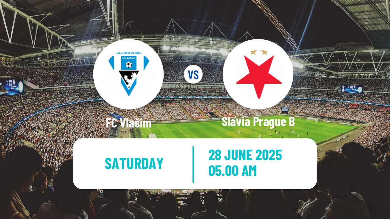 Soccer Club Friendly Vlašim - Slavia Prague B