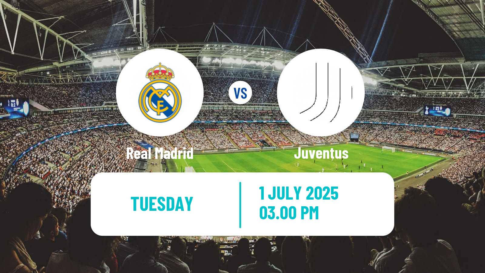 Soccer FIFA Club World Cup Real Madrid - Juventus