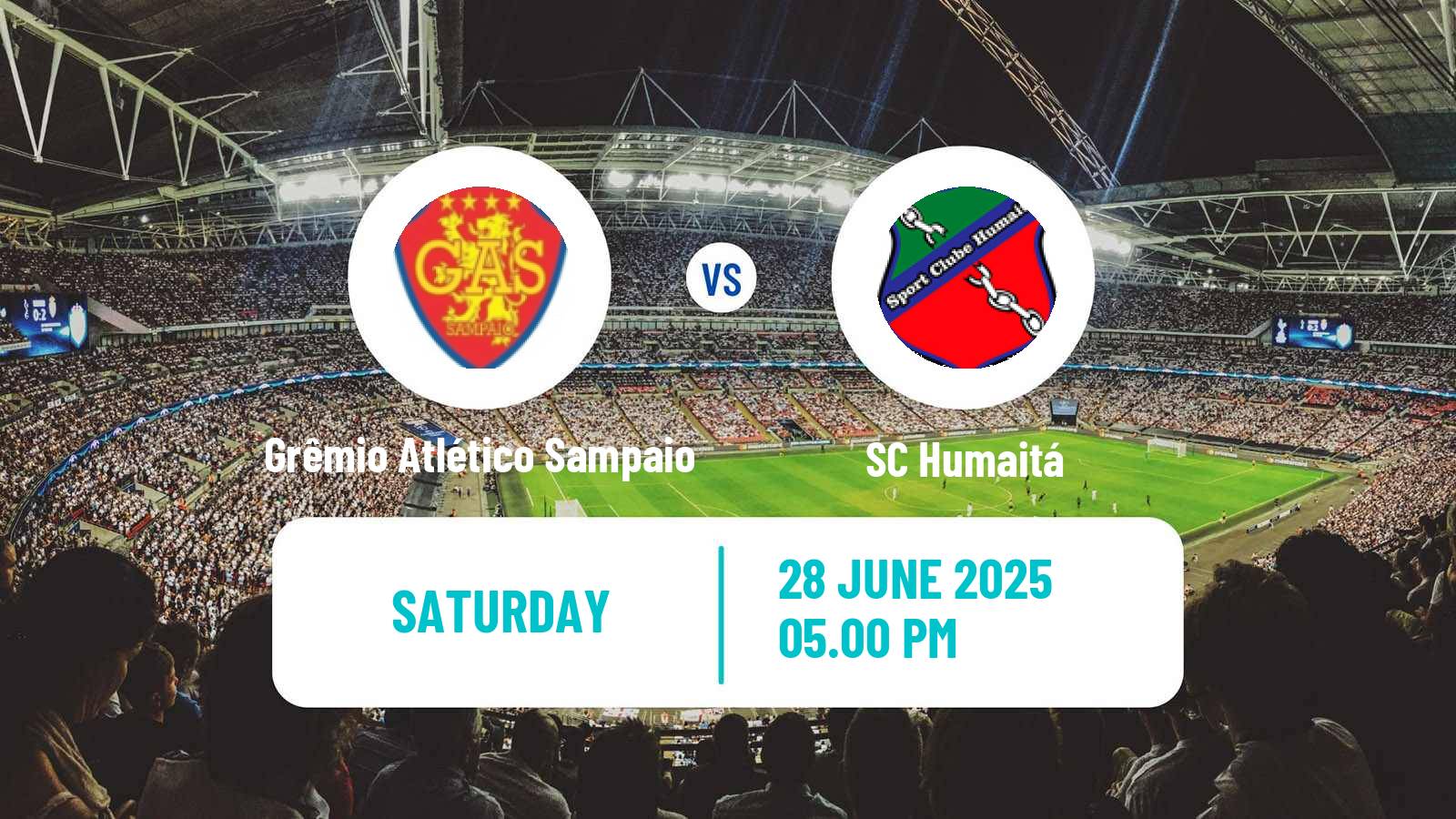 Soccer Brazilian Serie D Grêmio Atlético Sampaio - Humaitá