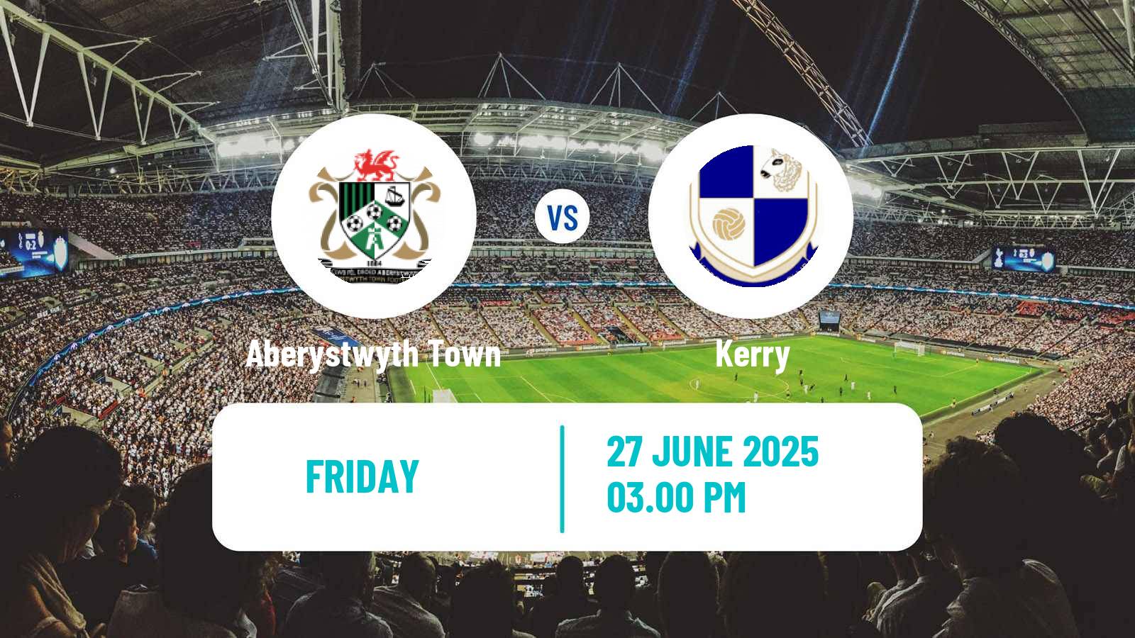 Soccer Club Friendly Aberystwyth Town - Kerry