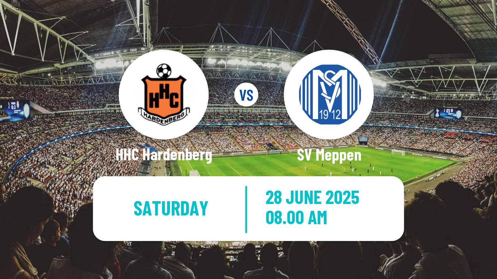Soccer Club Friendly HHC Hardenberg - Meppen