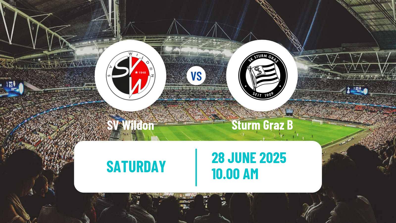 Soccer Club Friendly SV Wildon - Sturm Graz B