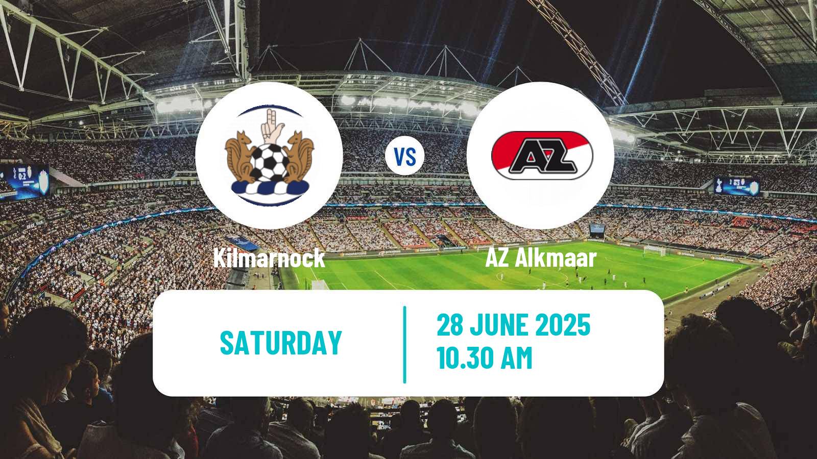 Soccer Club Friendly Kilmarnock - AZ Alkmaar