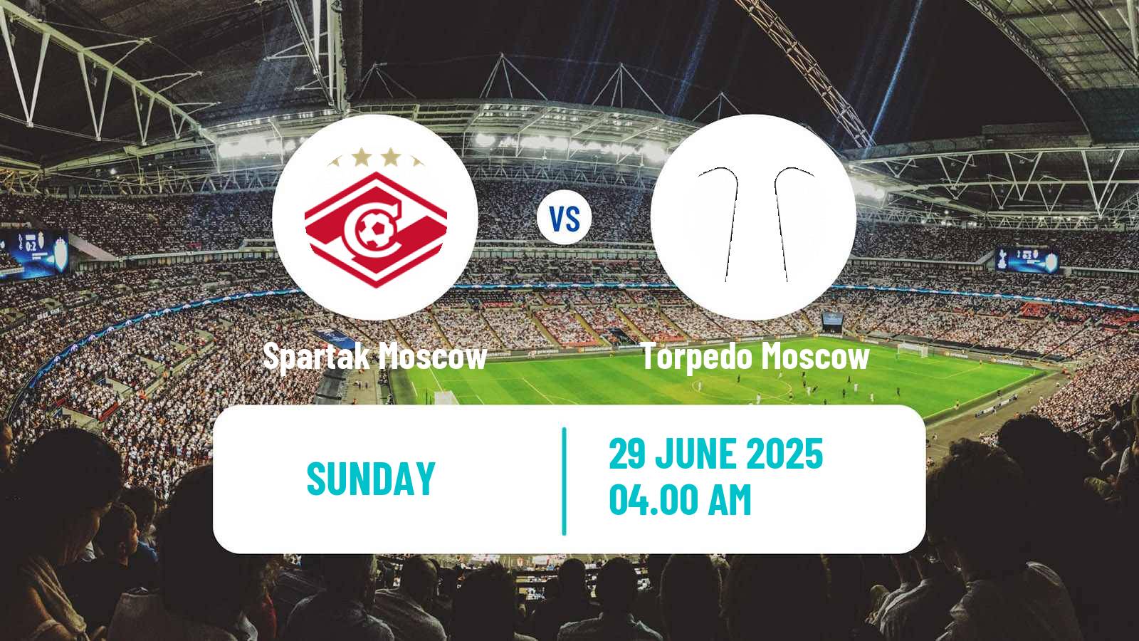 Soccer Club Friendly Spartak Moscow - Torpedo Moscow