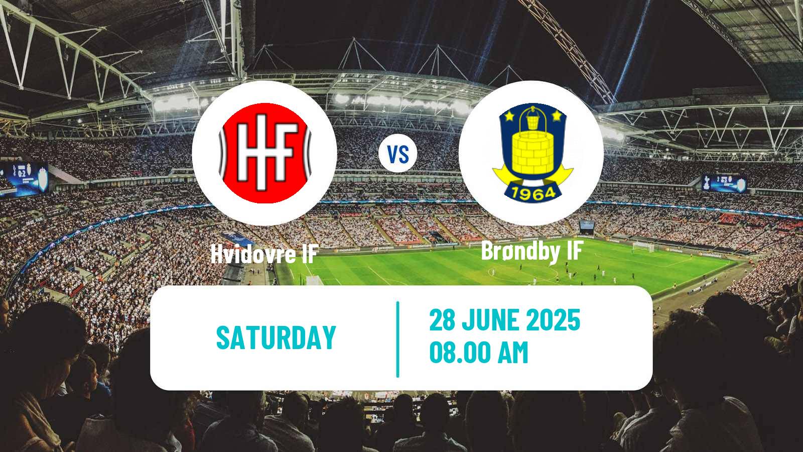 Soccer Club Friendly Hvidovre - Brøndby