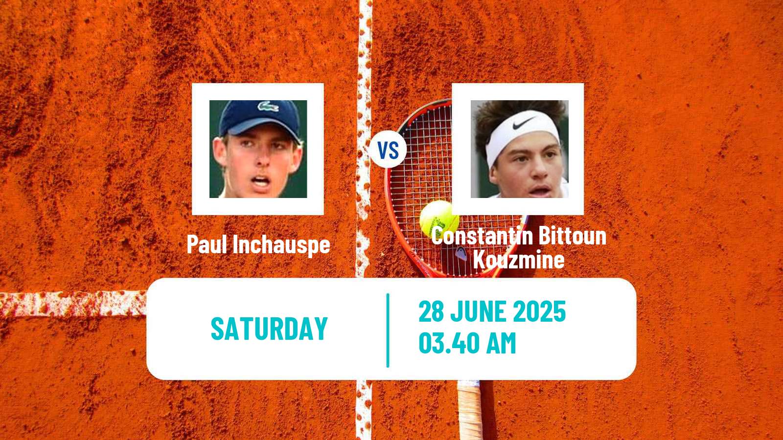 Tennis ITF M15 Kayseri 5 Men Paul Inchauspe - Constantin Bittoun Kouzmine