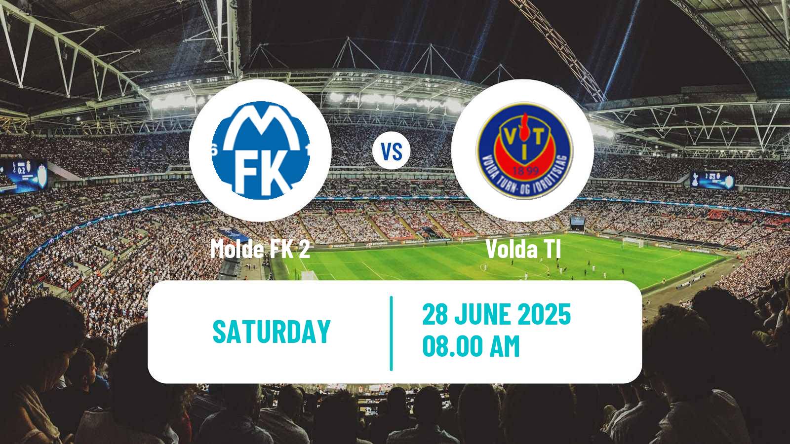 Soccer Norwegian Division 3 - Group 2 Molde 2 - Volda