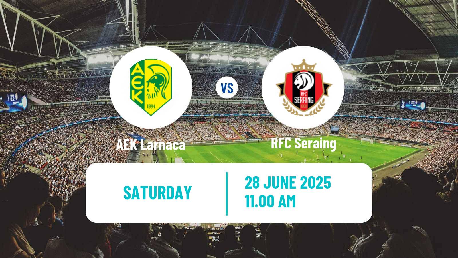Soccer Club Friendly AEK Larnaca - Seraing