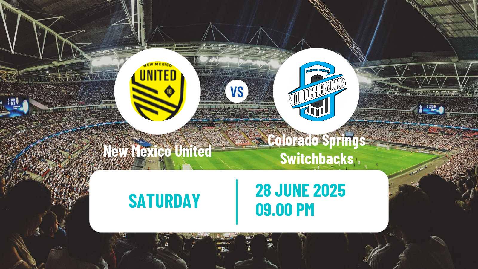 Soccer  USL League One Cup New Mexico United - Colorado Springs Switchbacks