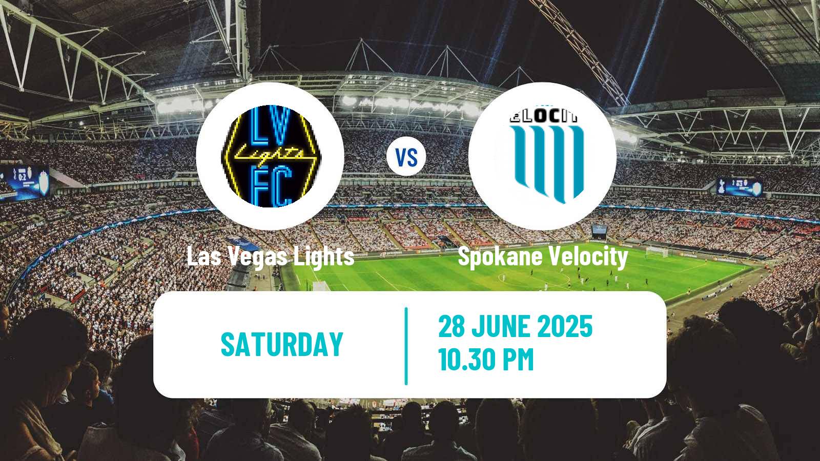 Soccer  USL League One Cup Las Vegas Lights - Spokane Velocity