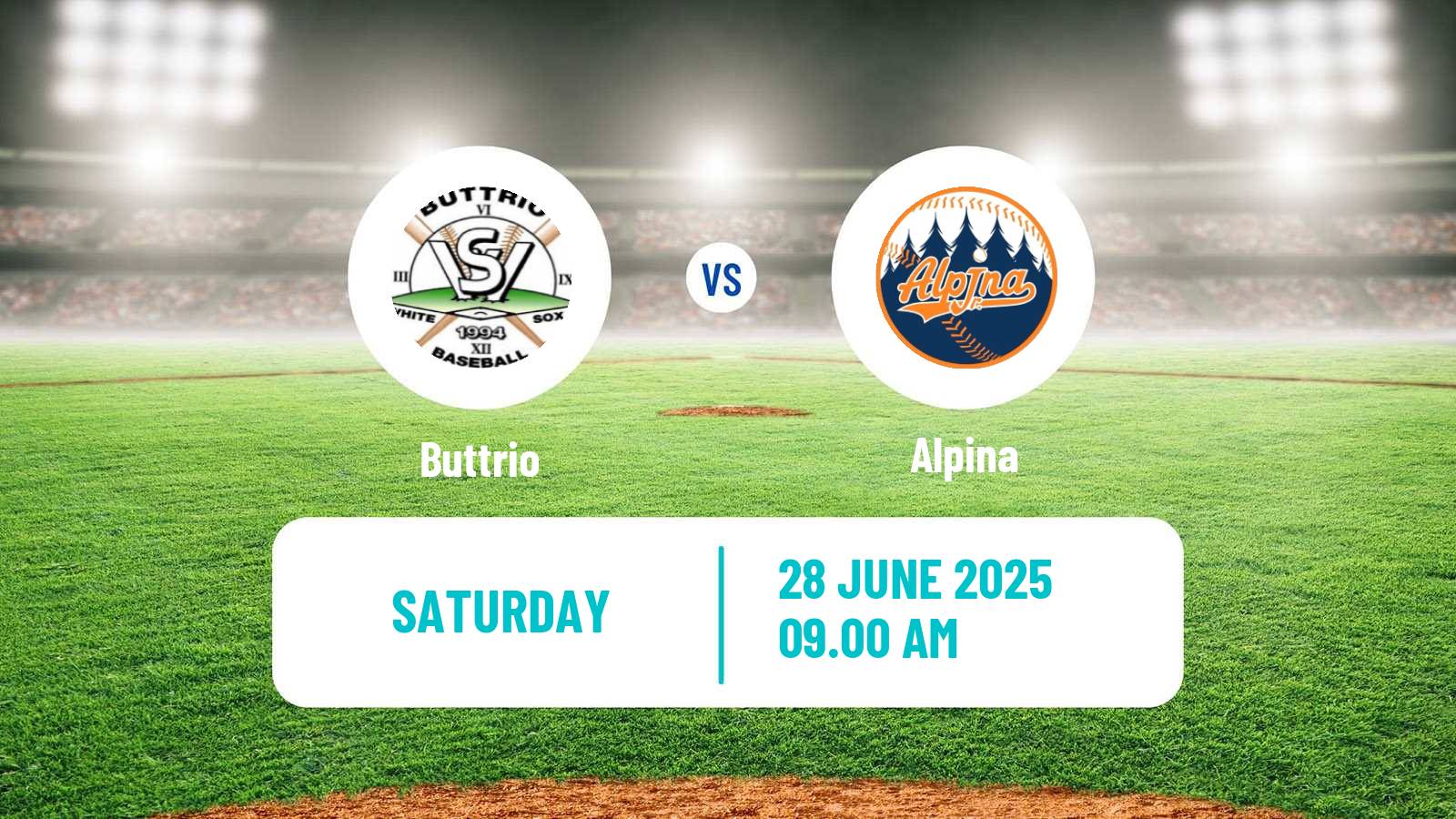 Baseball Italian Serie A1 Baseball Buttrio - Alpina