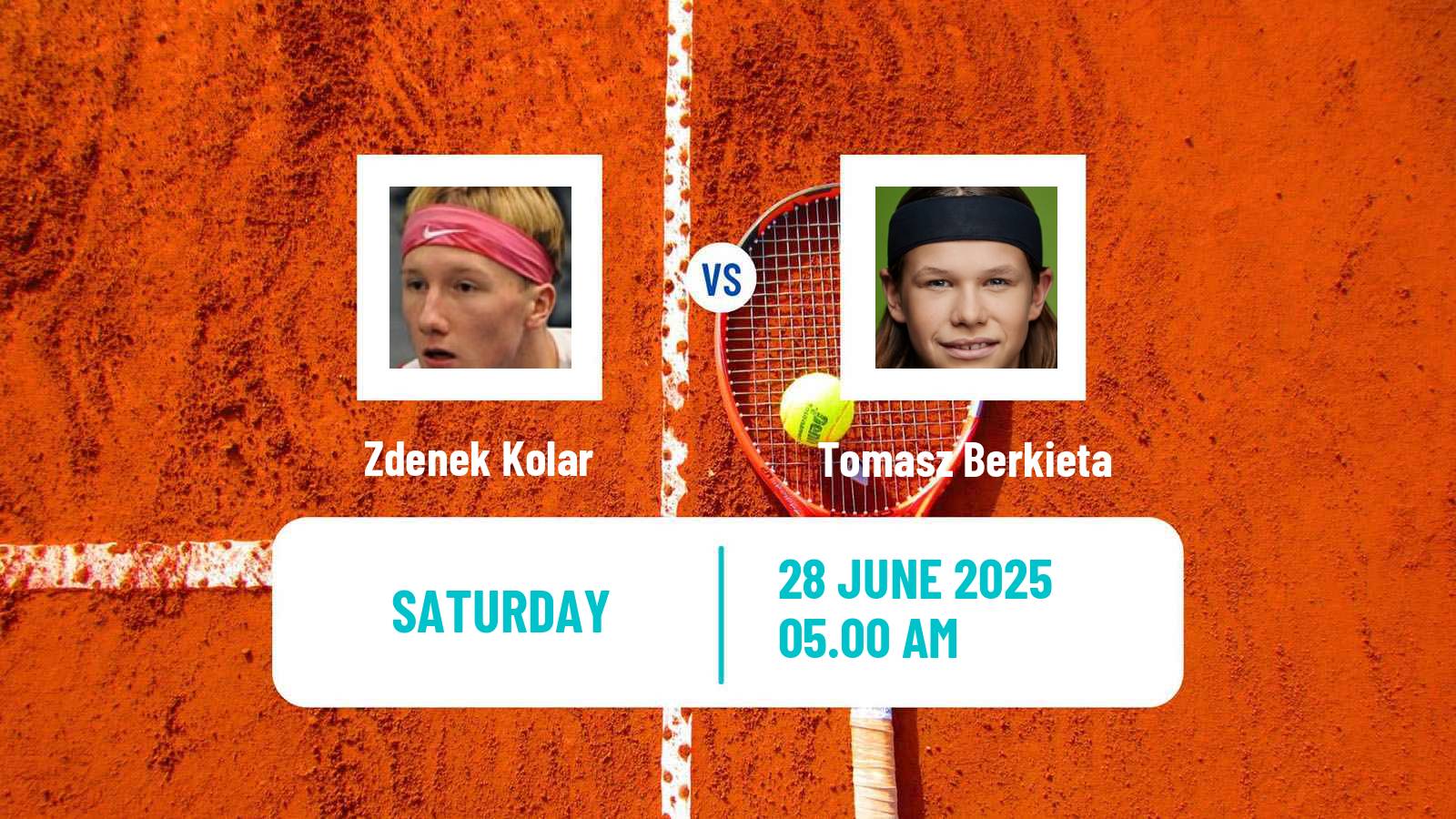Tennis ITF M15 Grodzisk Mazowiecki Men Zdenek Kolar - Tomasz Berkieta
