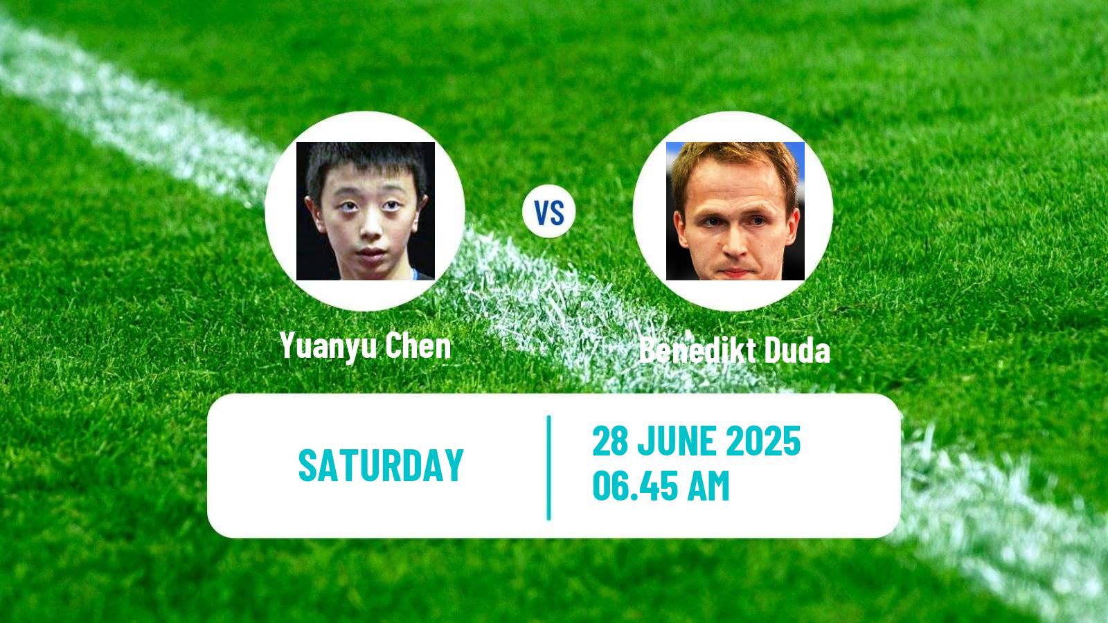 Table tennis Wtt Contender Zagreb Men Yuanyu Chen - Benedikt Duda